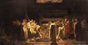 Jeles-Eugene Lenepveu The Martyrs in the Catacombs USA oil painting reproduction